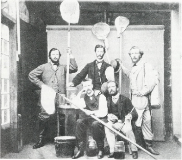 Picture of Anton Dohrn and other scientists